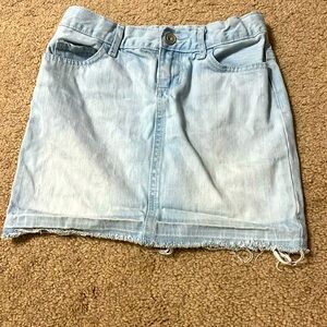 Kids Jean skirt slightly distressed